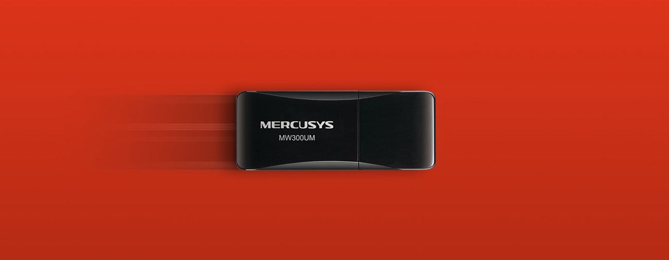 Karta sieciowa Mercusys MW300UM (300Mb/s b/g/n)
