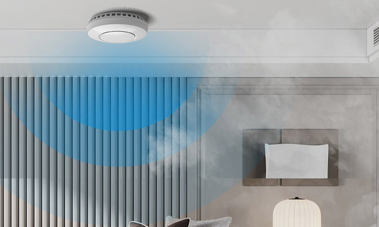 Inteligentny czujnik dymu Wi-Fi Meross GS559AH - Bezpieczeństwo i niezawodność
