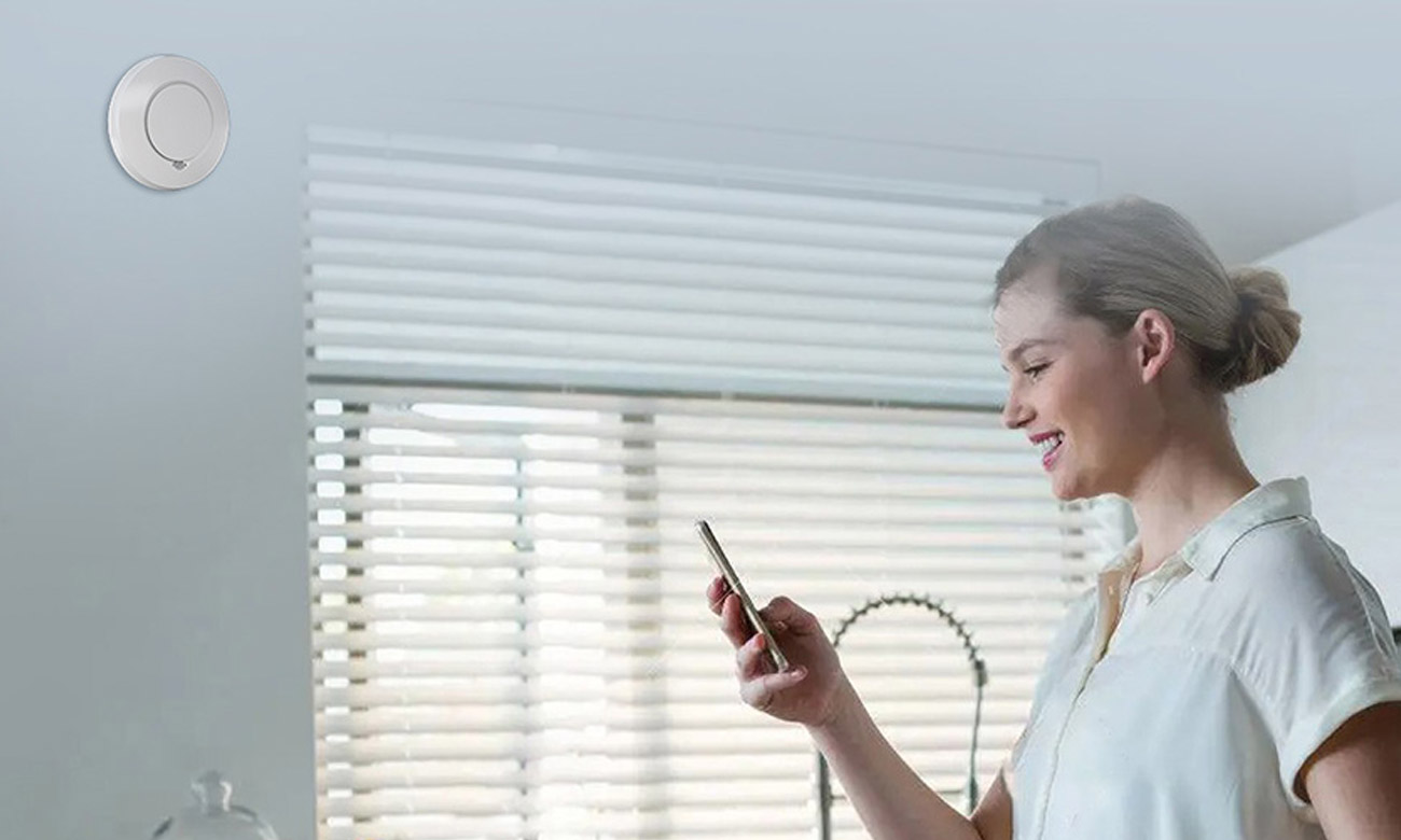 Inteligentny czujnik dymu Wi-Fi Meross GS559AH - Długi czas pracy