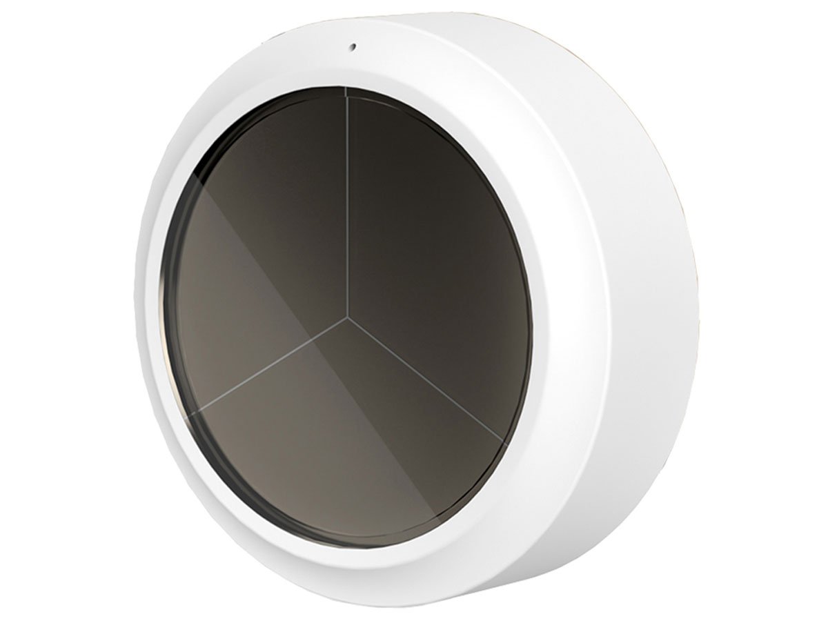 Czujnik temperatury i wilgotności Meross MS100FHHK (HomeKit) - Widok od przodu pod kątem