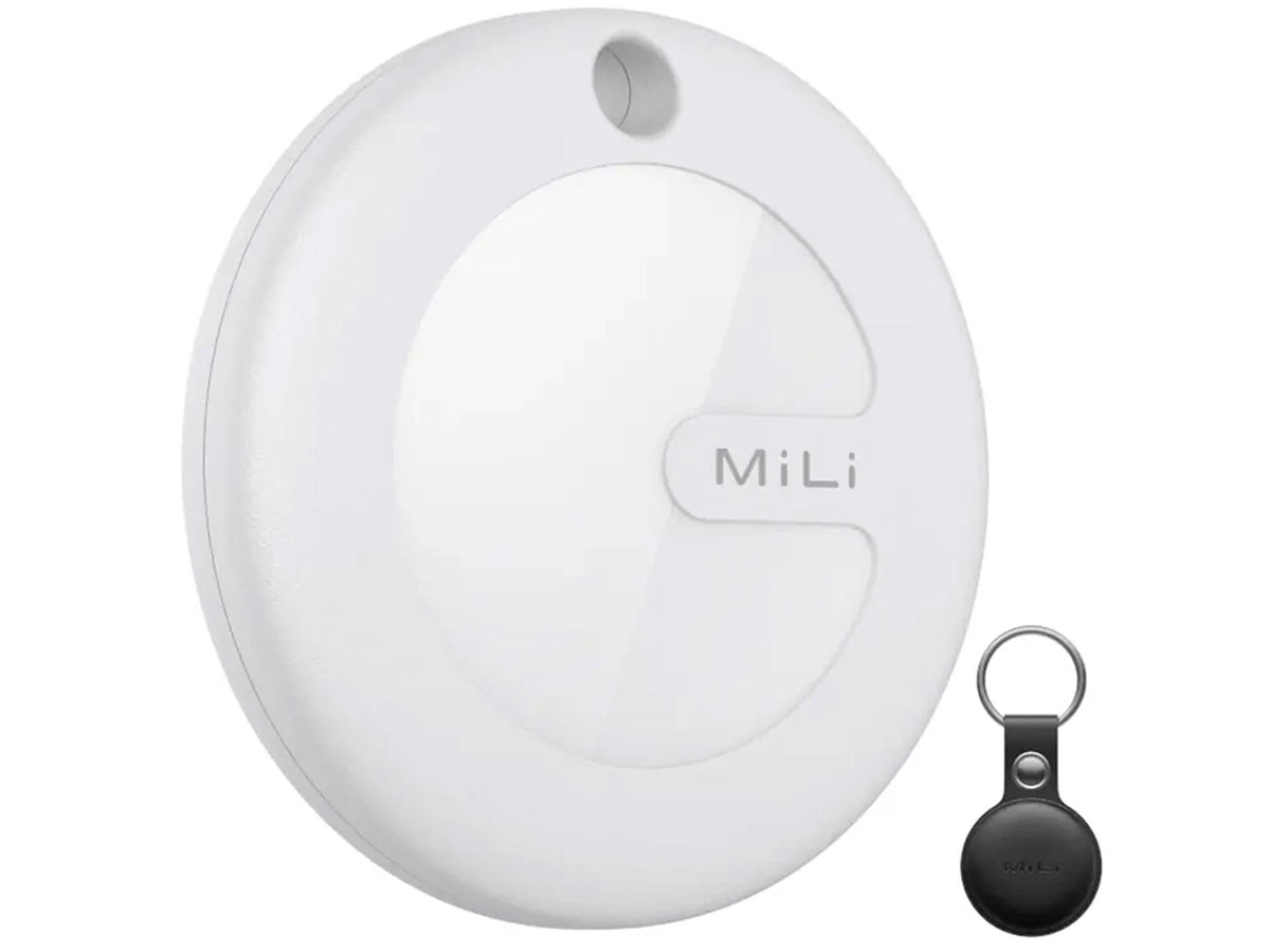 Lokalizatro MiLi MiTag APL biały + czarne etui