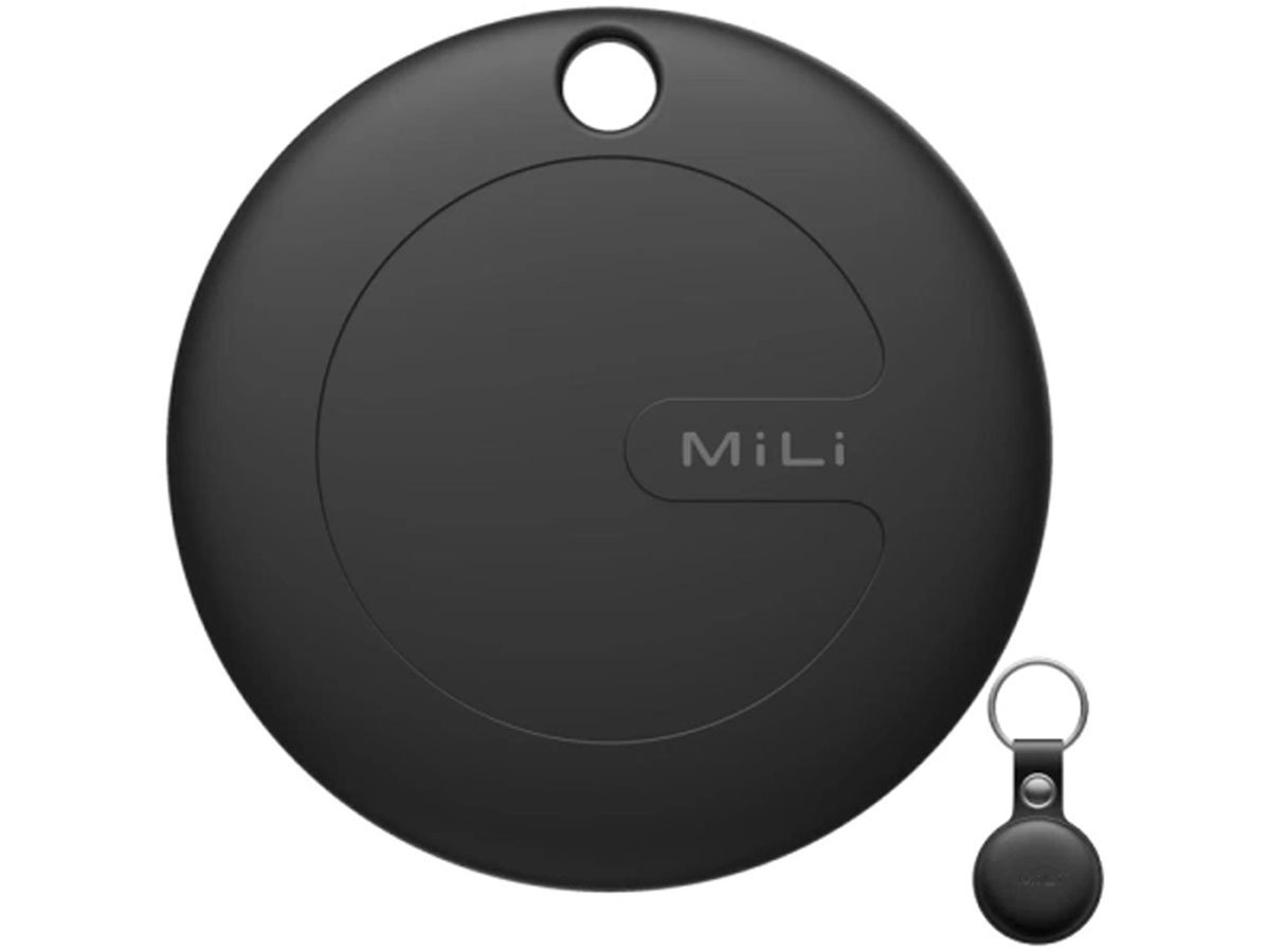 Lokalizatro MiLi MiTag APL czarny + czarne etui