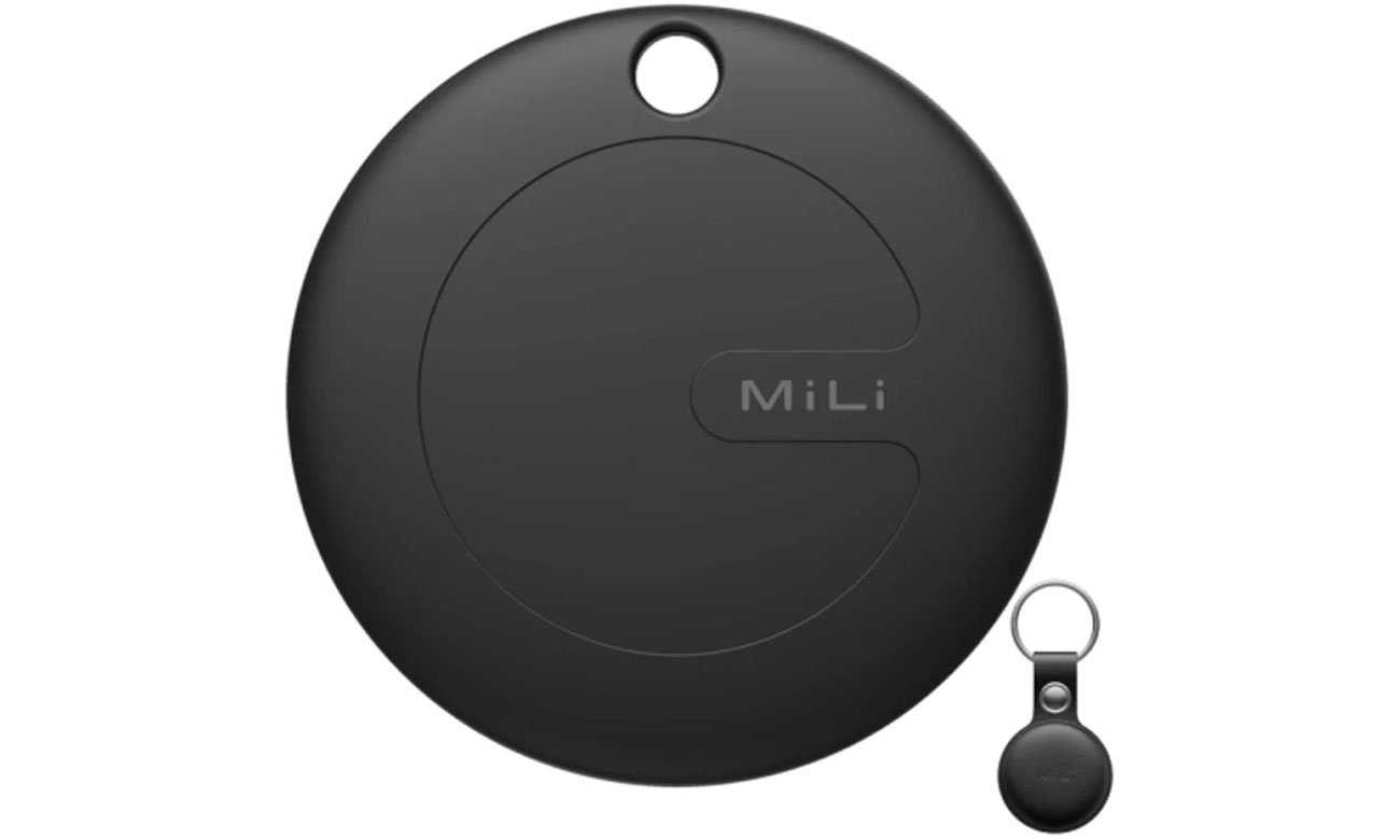 Lokalizatro MiLi MiTag APL czarny + czarne etui