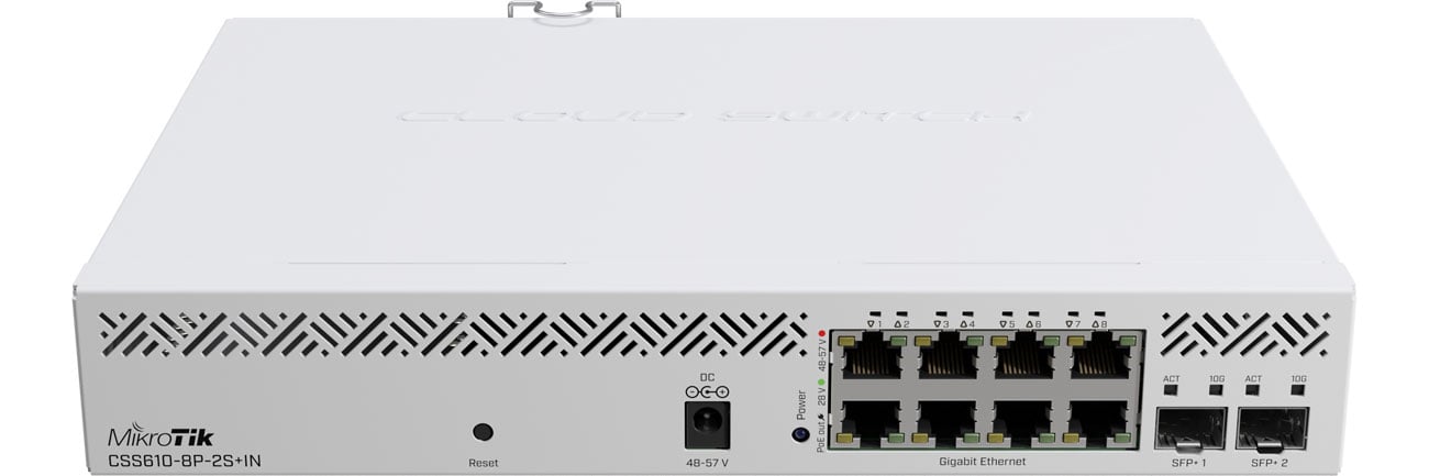 MikroTik CSS610-8P-2S+IN Cloud Smart Switch