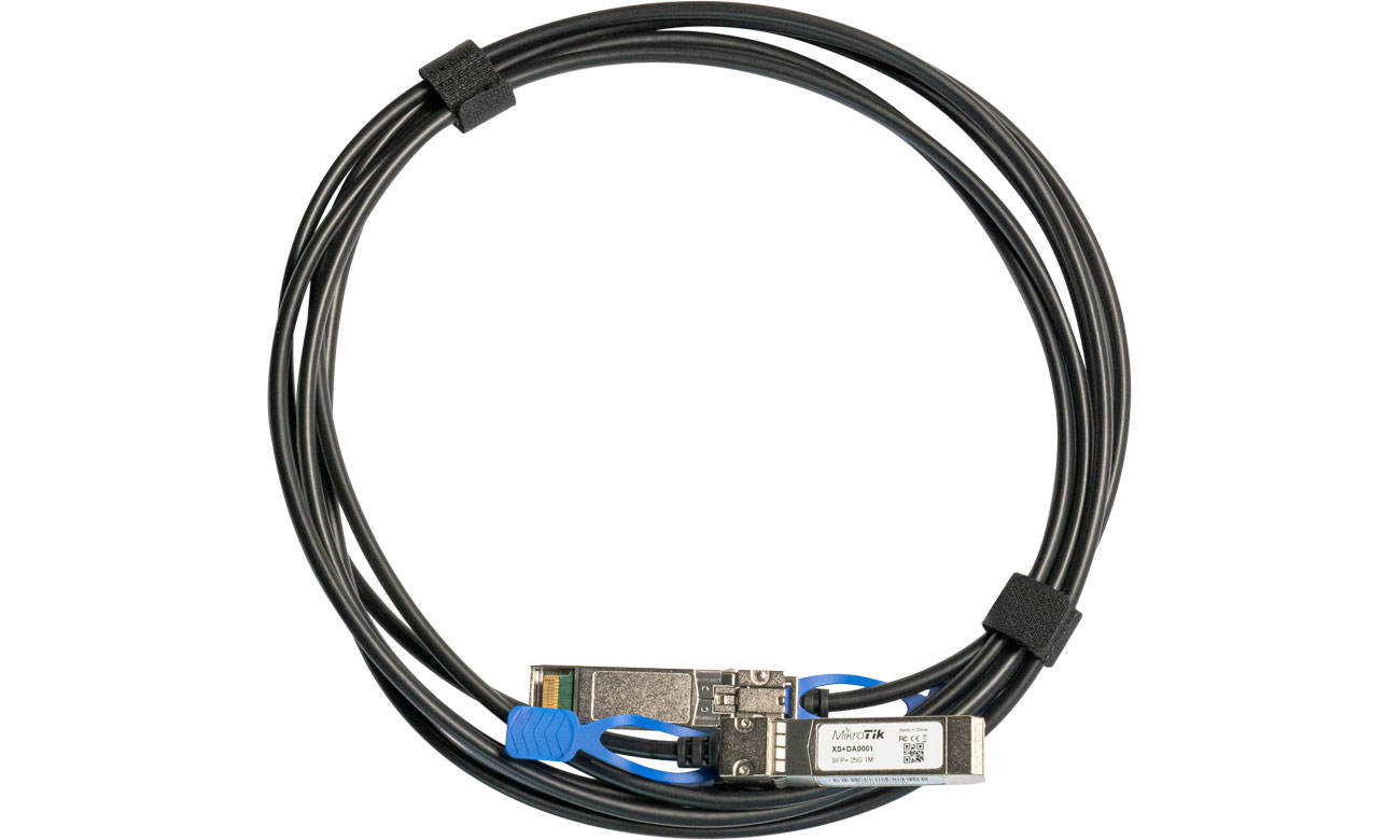 MikroTik XS+DA0001 SFP+/SFP28 (DAC) 1m