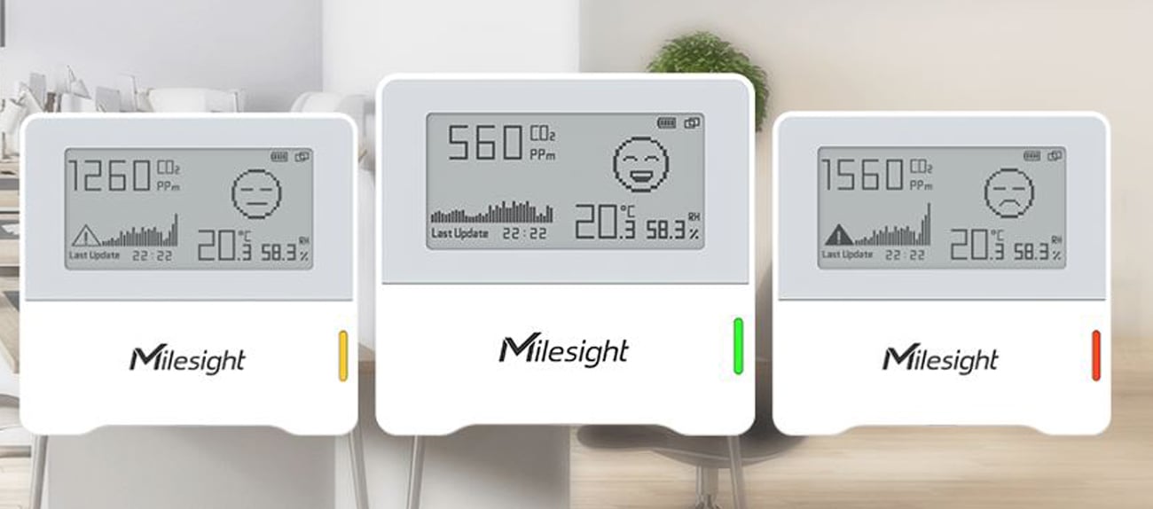 Milesight AM103 ekran i dioda