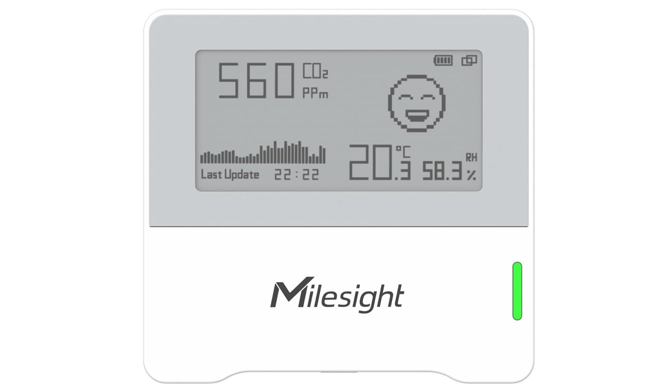 Czujnik monitorujący warunki wewnętrzne Milesight AM103
