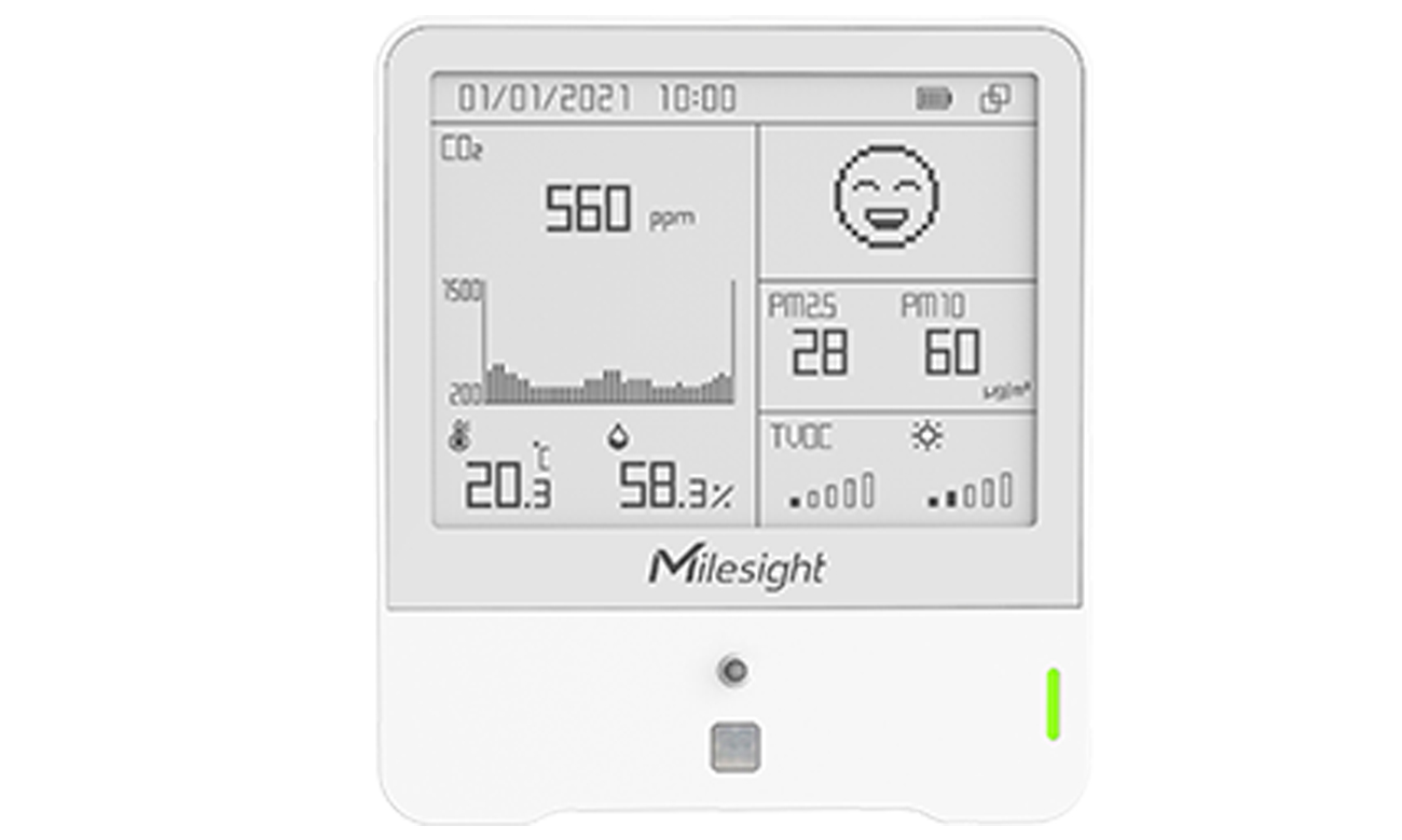 Milesight AM308 ekran