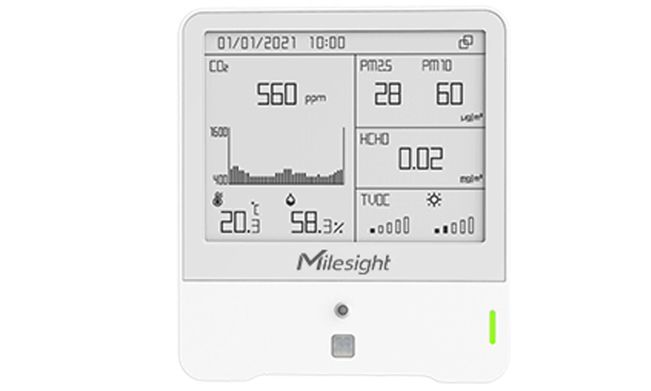 Czujnik monitorujący warunki wewnętrzne Milesight AM308