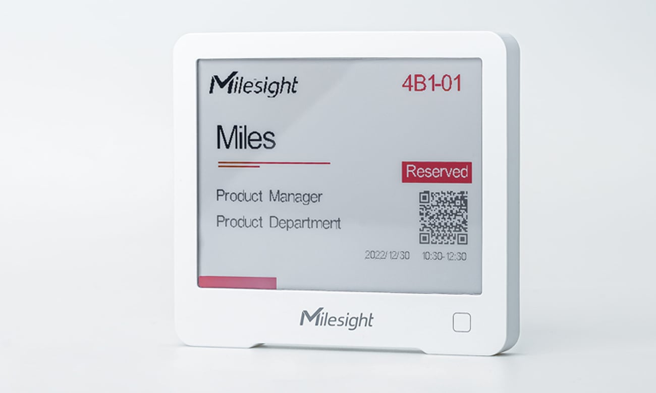Wyświetlacz IoT E-Ink Milesight DS3604 