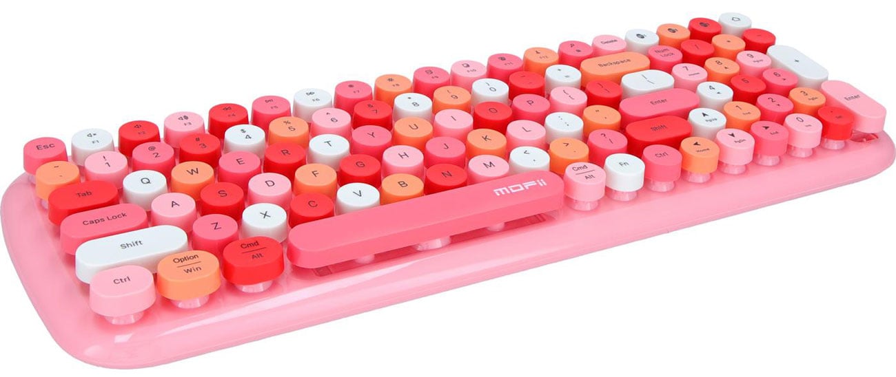 Tastatur für Zuhause und Büro Mofii Candy BT rosa