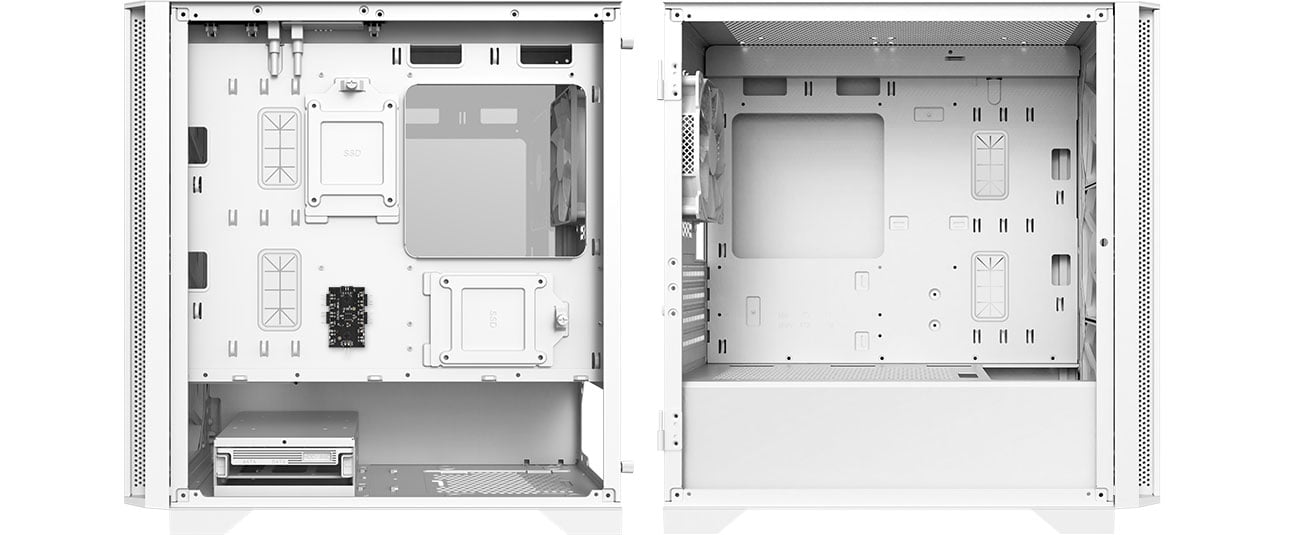 Montech AIR 100 ARGB White Wnętrze