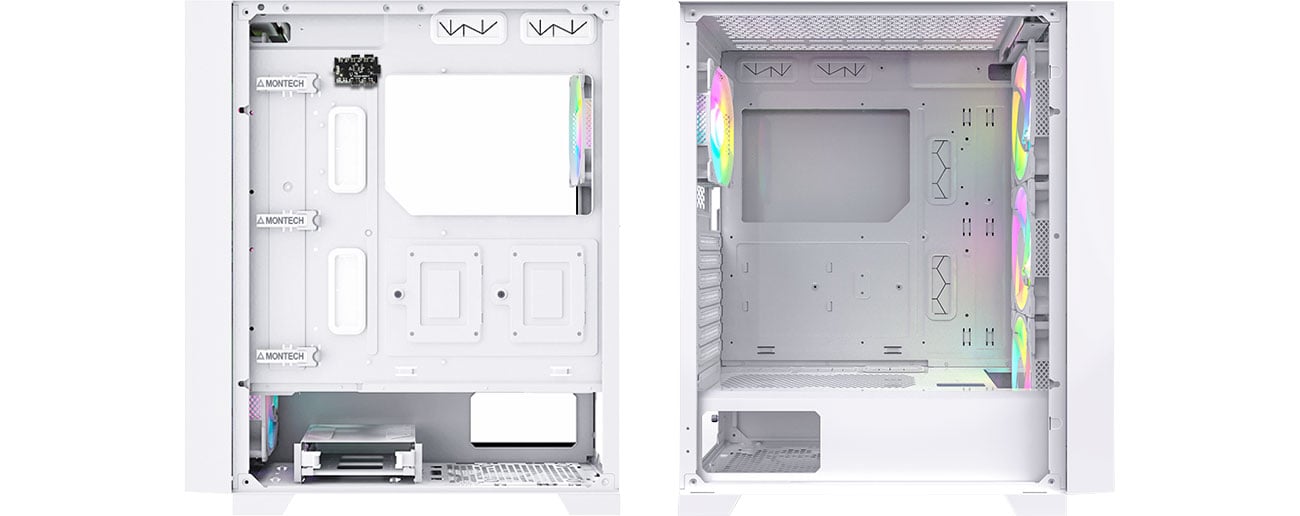 Montech AIR 1000 Premium White Wnętrze