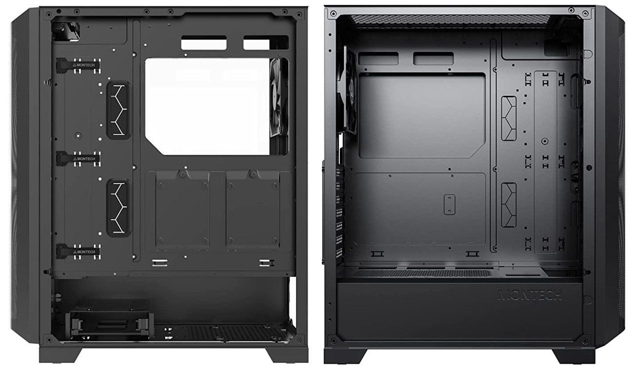 Montech SKY ONE Lite Black wnętrze