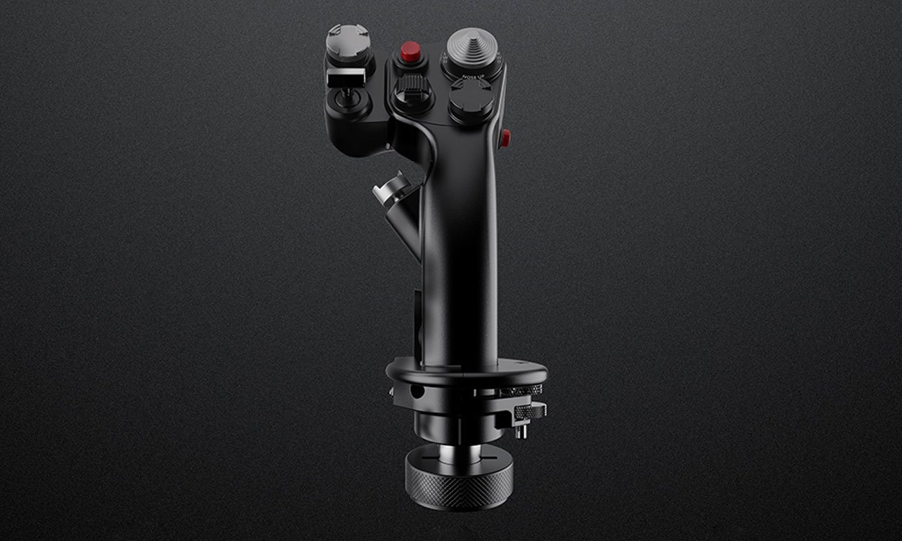 Drążek sterowy samolotu Flightstick Moza MH16 - Grafika z tłem