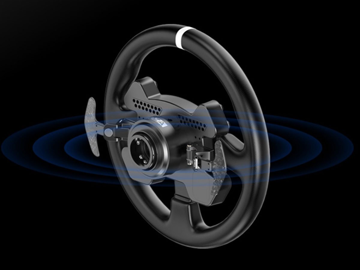Kierownica gamingowa Moza Racing CS V2P - Technologia MOZA Invisible Connect