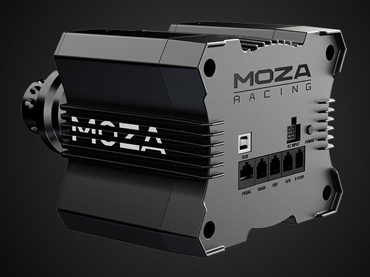 Baza kierownicy Moza Racing R9 V2 RS28 (PC) - Widok ogólny, grafika z tłem