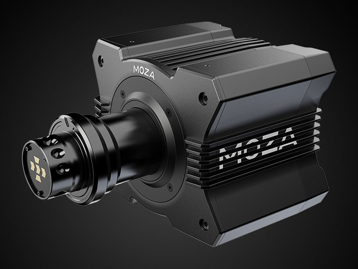 Baza kierownicy Moza Racing R9 V2 RS28 (PC) - Widok ogólny, grafika z tłem