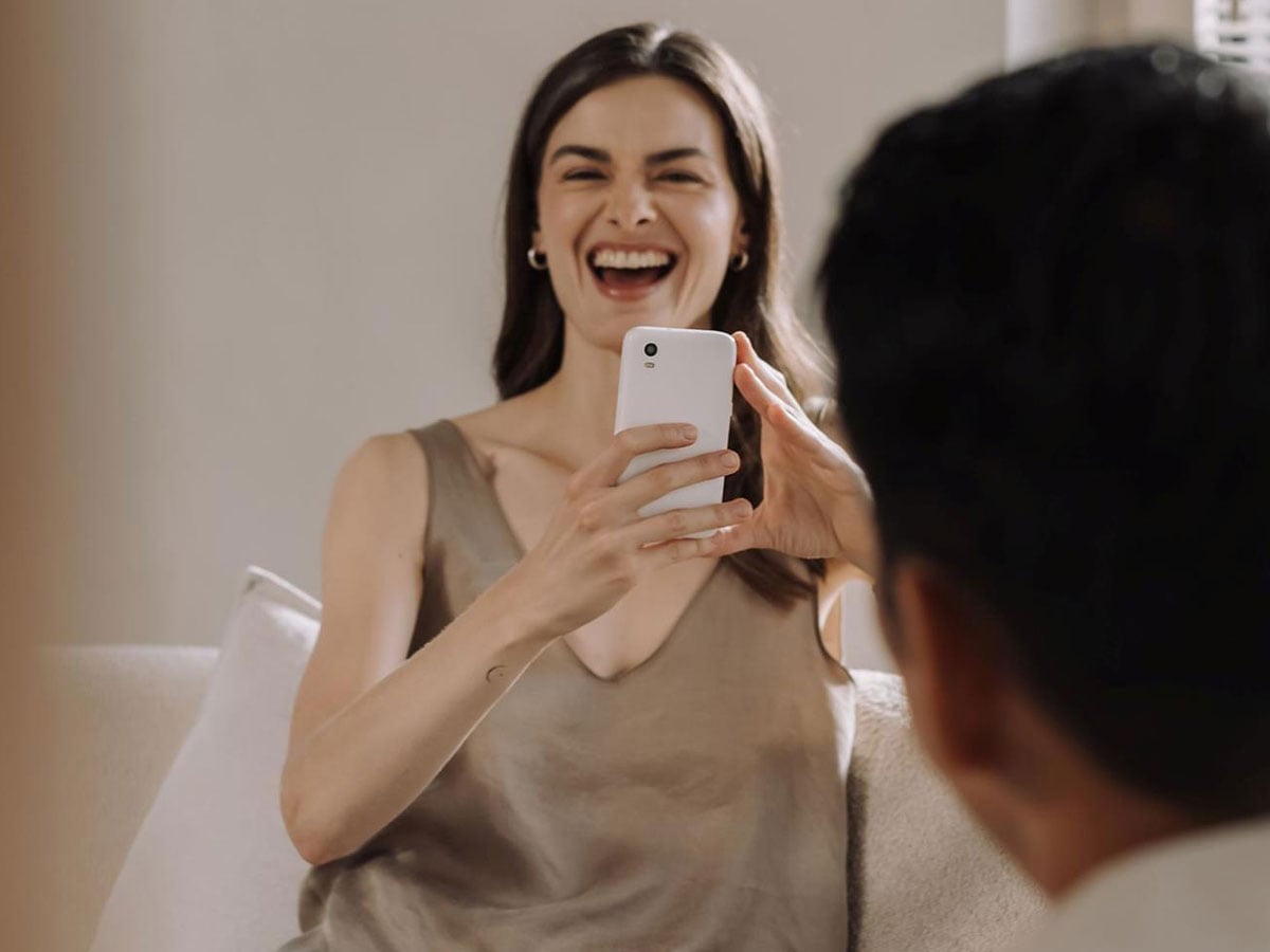 Telefon Mudita Kompakt Biały