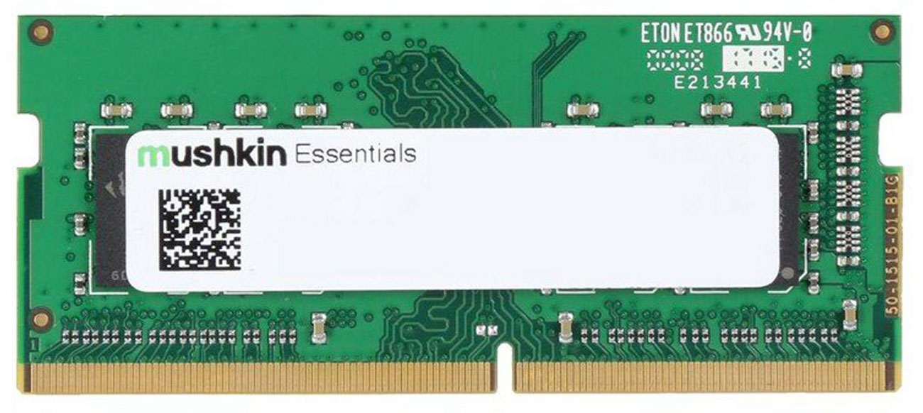 Pamięć RAM SODIMM DDR4 Mushkin 8GB 3200MHz CL22 Essentials
