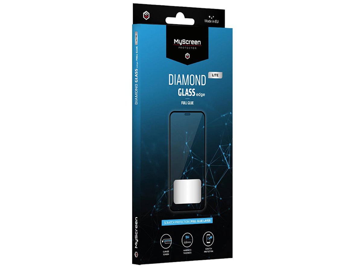 MyScreen DIAMOND GLASS LITE edge Full Glue für iPhone 16 Pro