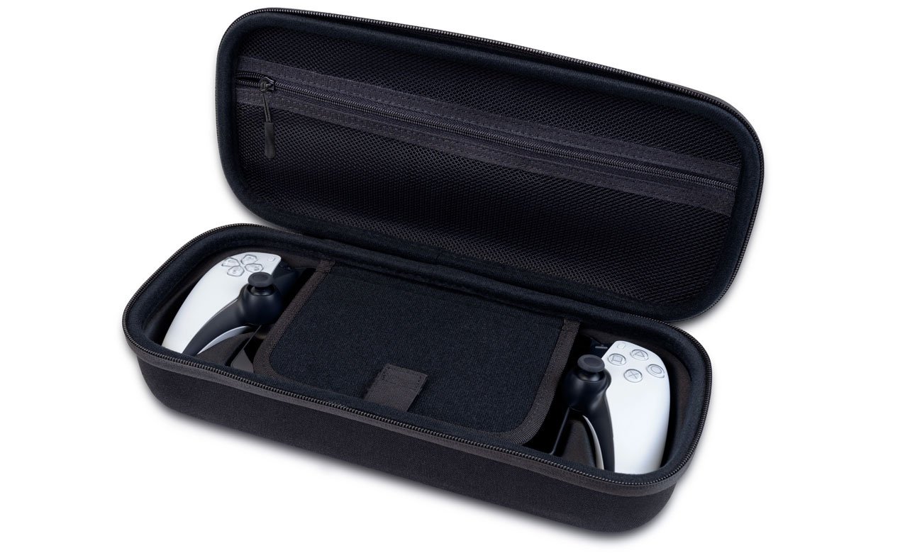 Licencjonowane etui ochronne Nacon PS Portal Pouch Czarne - Widok wnętrza