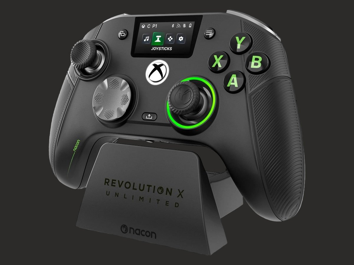 Kontroler Nacon Revolution X Unlimited XS/PC Czarny - Stacja dokująca