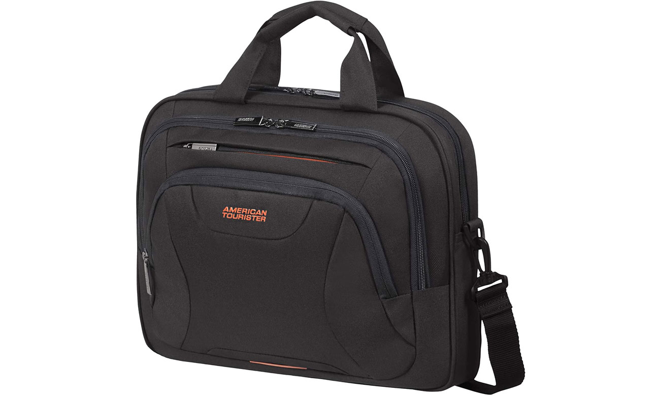 Torba na laptopa American Tourister At Work 13.3''-14.1'' 88531-1070 - Widok z przodu pod kątem