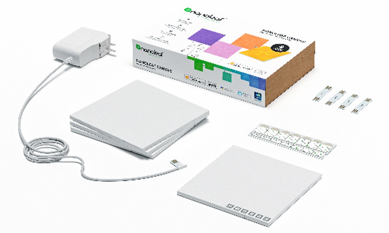 Zestaw startowy Nanoleaf Canvas Smarter Kit (4 panele)