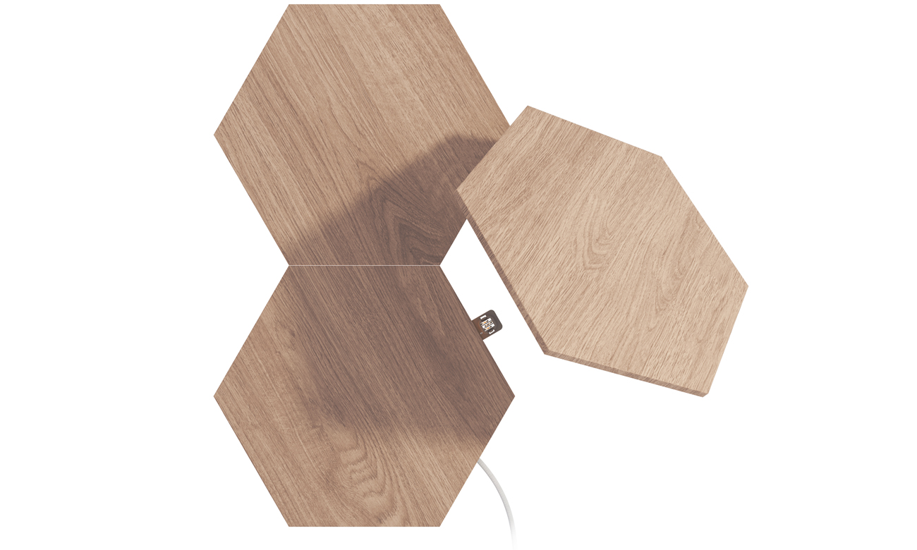 Modułowe oświetlenie Nanoleaf Elements Hexagon Expansion Pack - 3 elementy