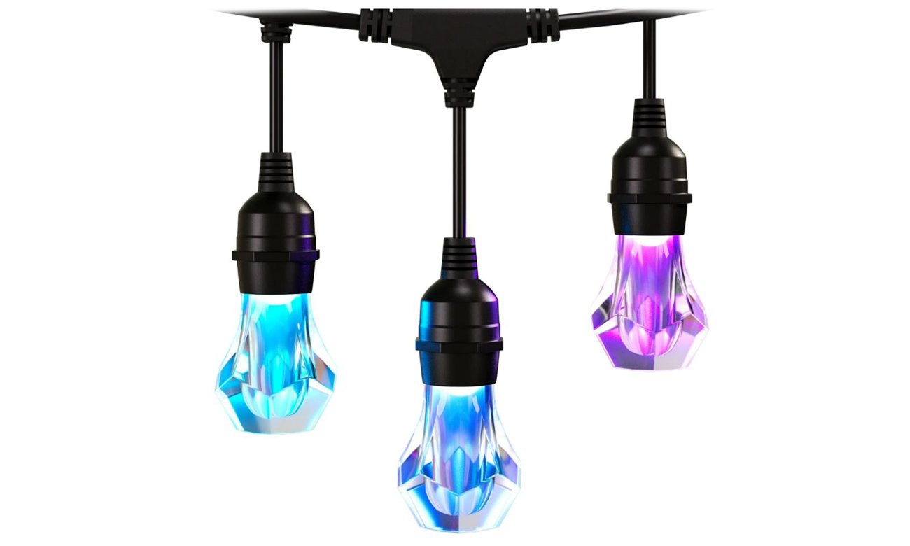 Nanoleaf Essentials Smart Multicolour Outdoor String Light Expansion