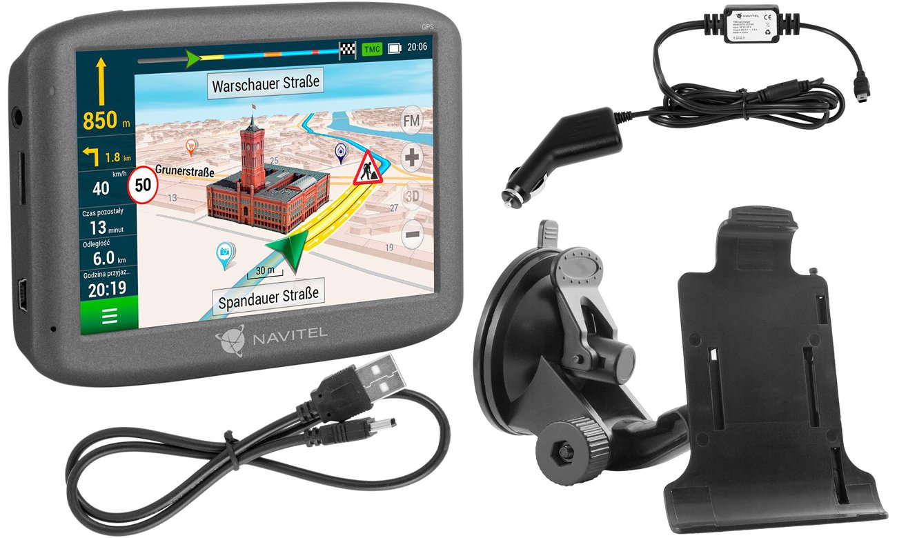 Nawigacja samochodowa Navitel E200 TMC