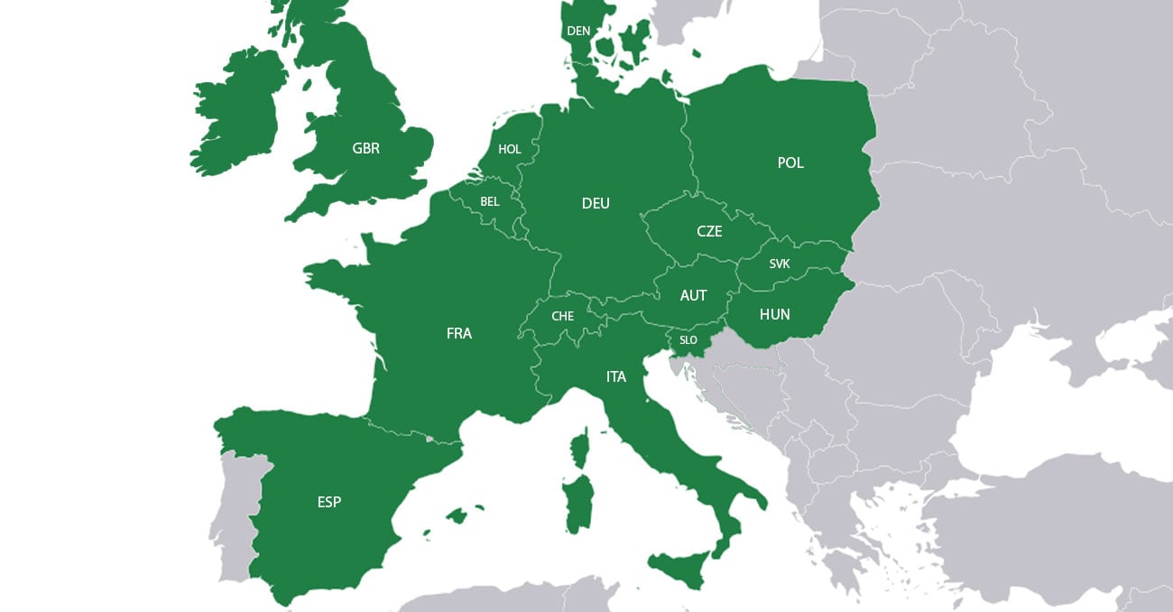 Mapa Navitel Europa