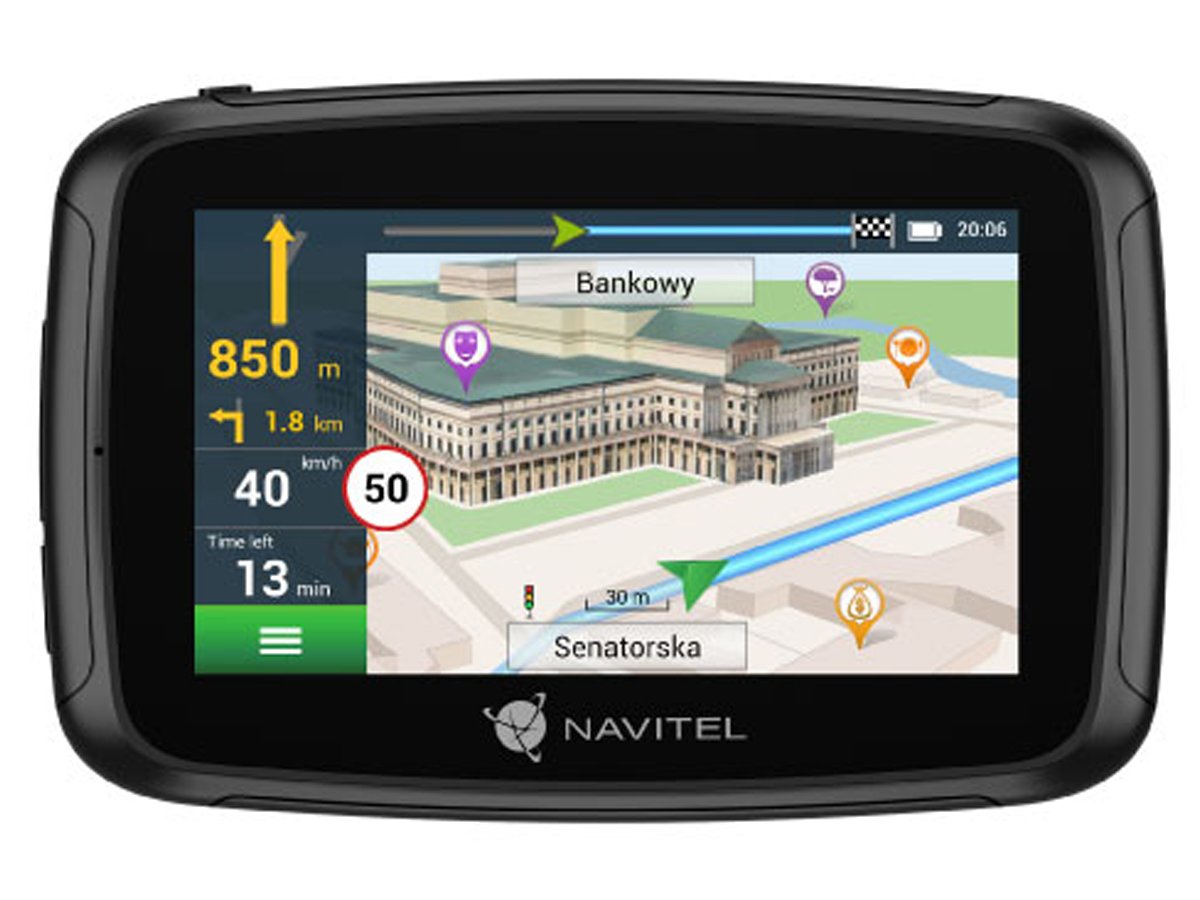 Motorradnavigation Navitel G590 MOTO - Vorderansicht