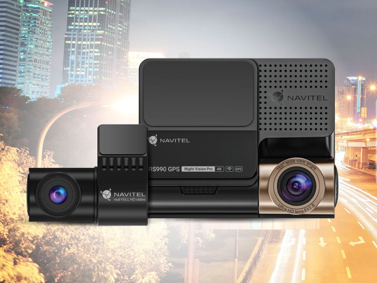 Wideorejestrator Navitel RS990 GPS - Grafika lifestyle