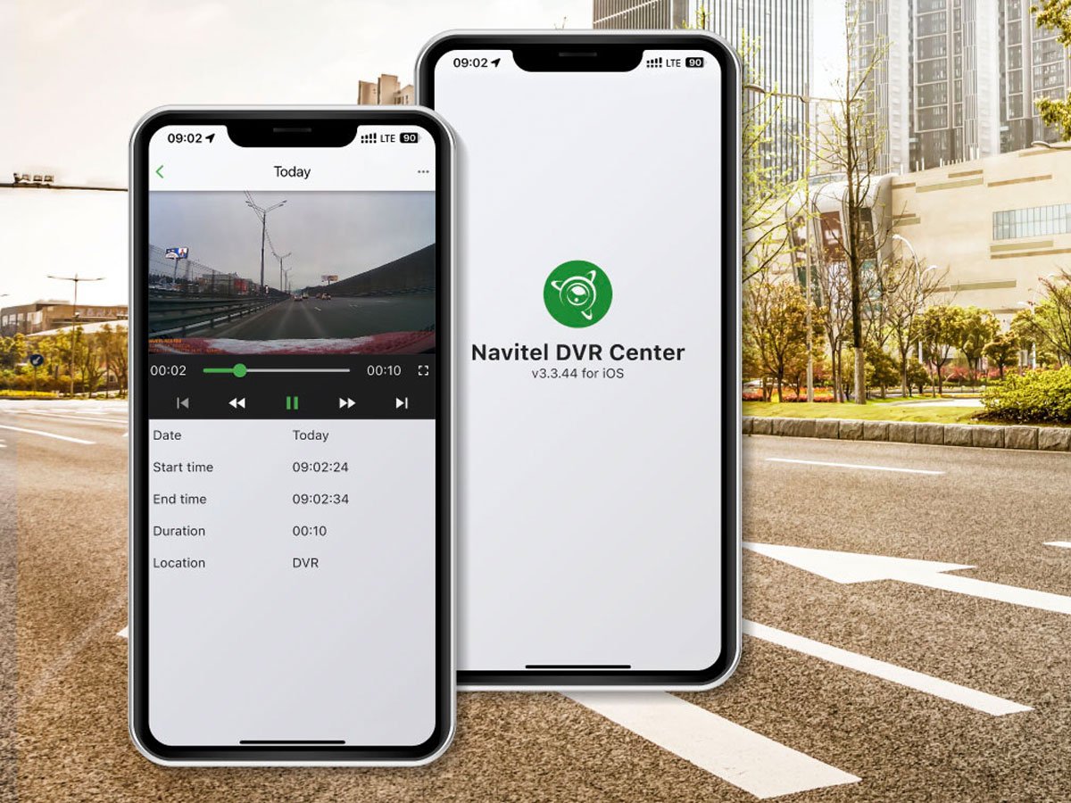 Wideorejestrator Navitel RS990 GPS - Grafika lifestyle