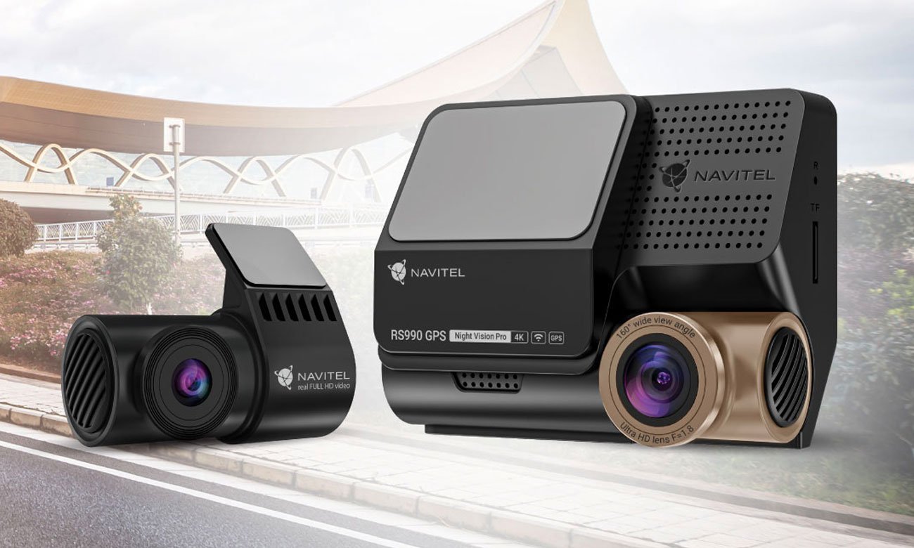 Wideorejestrator Navitel RS990 GPS - Grafika lifestyle