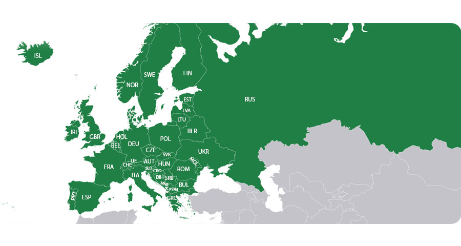 Mapy Europy Navigator Free