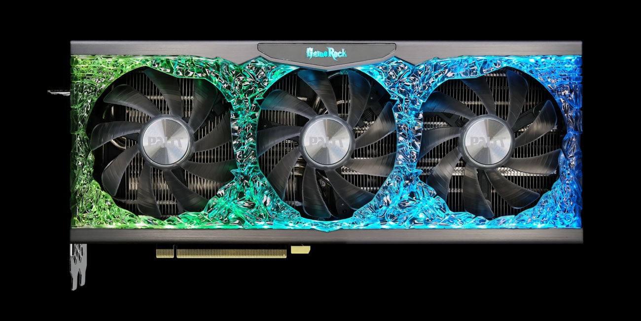 Palit GeForce RTX 3070 GameRock 8GB GDDR6 - Karty graficzne NVIDIA