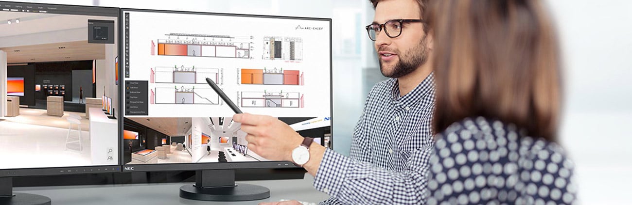 Idealny do domu i biura monitor Nec MultiSync E242N