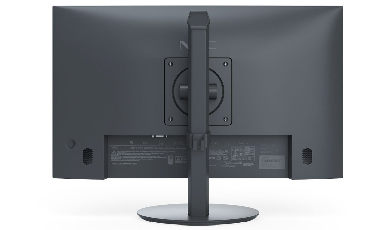 NEC MultiSync E244F tył