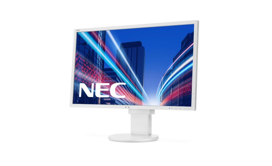 monitor NEC MultiSync E243WMi biały
