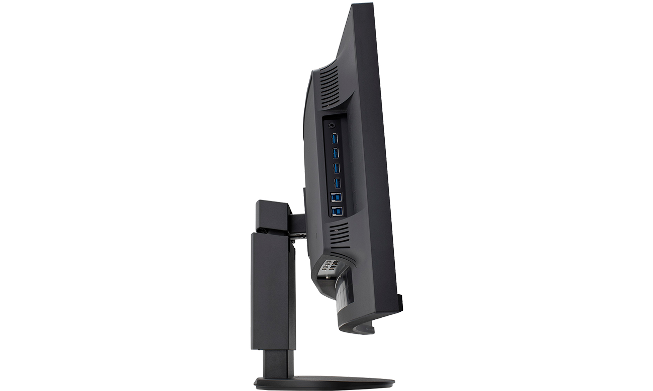 Nec MultiSync EX341R widok z boku hub USB