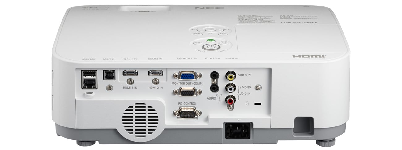 NEC ME301W Złącza