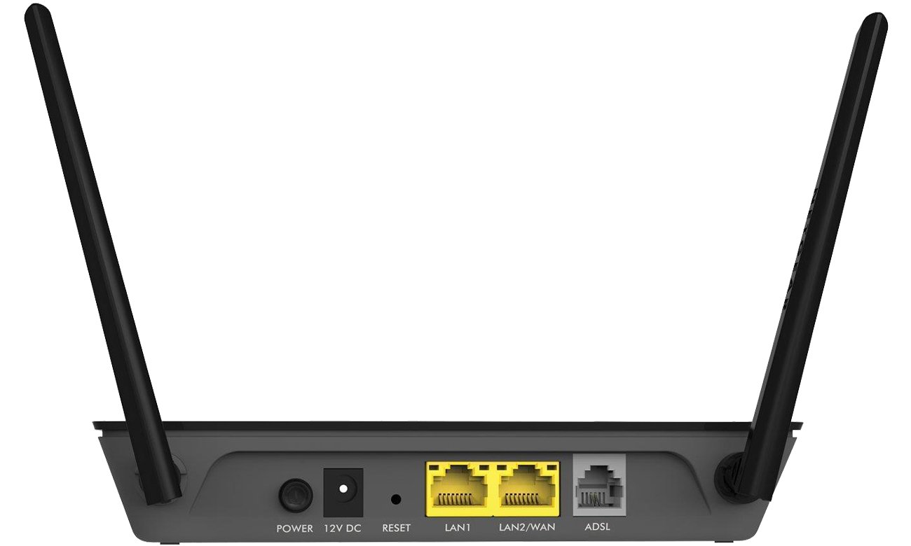 Netgear D1500 złącza