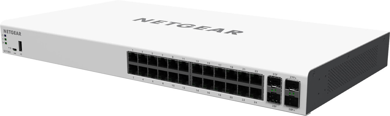 Netgear GC728X Widok z boku