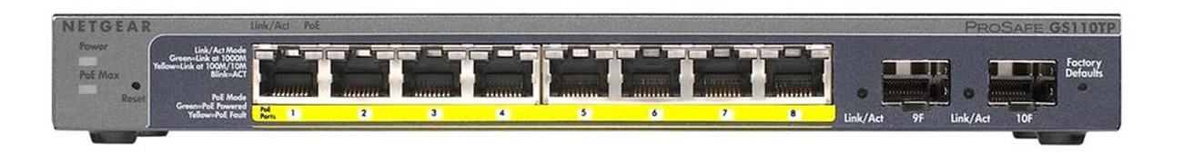 Przełącznik Netgear 10p GS110TP