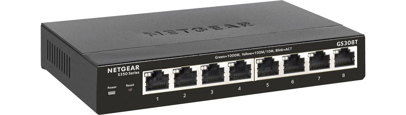 Switch Netgear 8p GS308T-100PESS (8x10/100/1000Mbit)