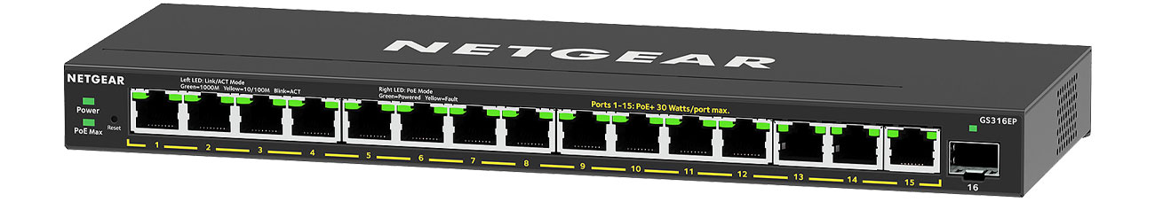 Netgear GS316EP Switch