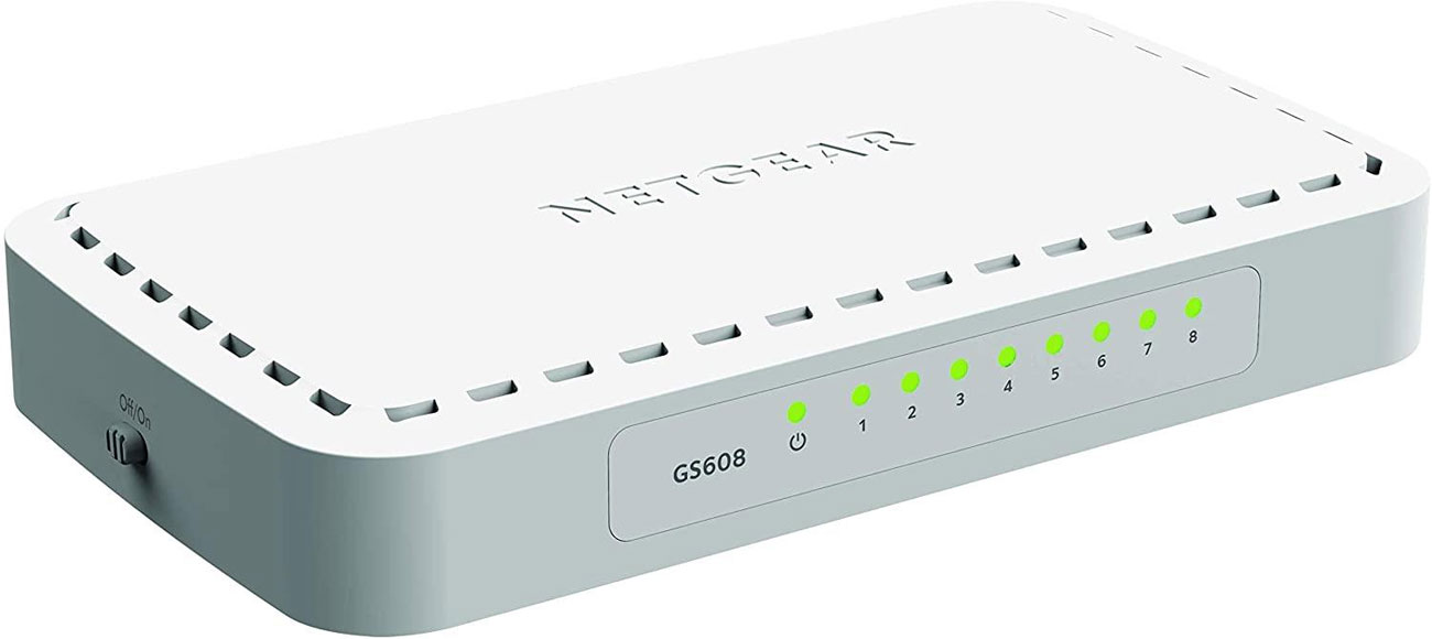Switch Netgear 8p GS608-400PES (8x10/100/1000Mbit)